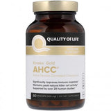 Kinoko Gold AHCC, Immune Support, 500mg, 60 Caps - Quality of Life Labs - welzo