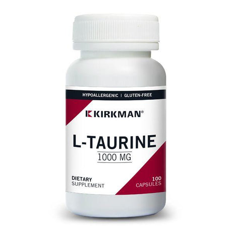 L-Taurine 1000mg,100 Capsules - Kirkman Laboratories - welzo