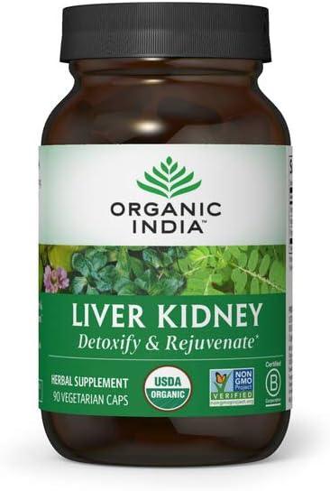 Organic India Liver Kidney (90 Capsules) - EMER