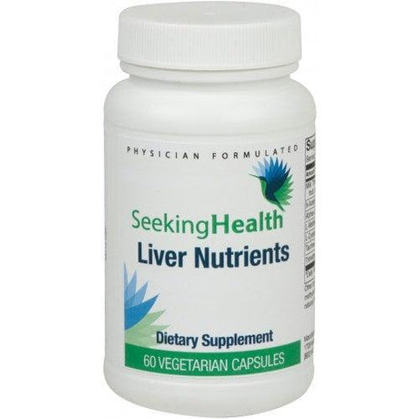 Liver Nutrients - 60 Vegetarian Capsules - Seeking Health - welzo