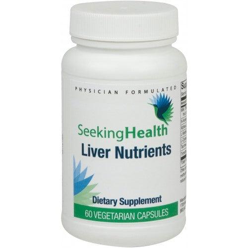 Liver Nutrients - 60 Vegetarian Capsules - Seeking Health - welzo