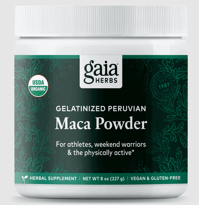 Maca Powder (Gelatinised) 227g - Gaia Herbs - welzo