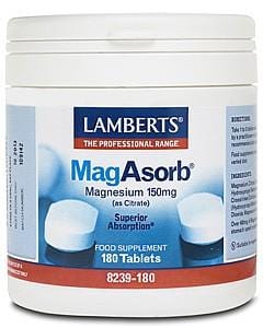 MagAsorb - 180 Tablets - Lamberts - welzo