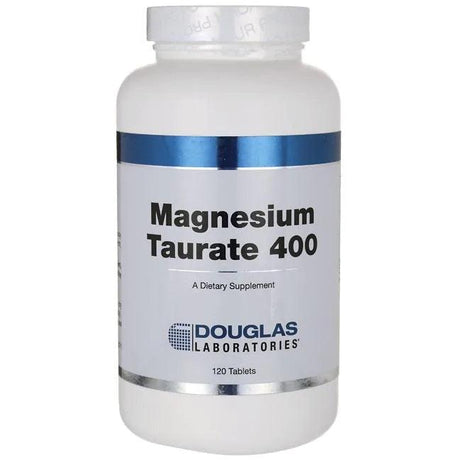 Magnesium Taurate 400mg 120 Tablets - Douglas Labs - SOI* - welzo