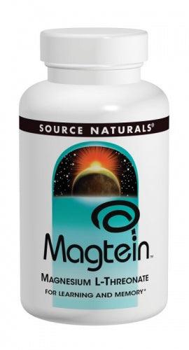 Magtein, Magnesium L-Threonate, 667 mg, 180 Capsules - Source Naturals - welzo