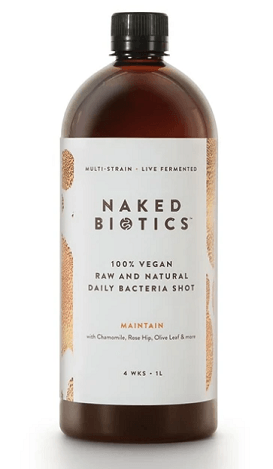 Maintain 1 litre (4 week supply) - Naked Biotics - welzo