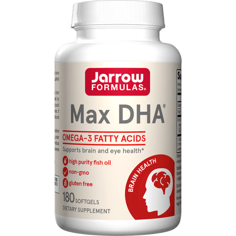 Max DHA, 180 Softgels - Jarrow Formulas - welzo