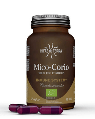 Mico Corio (70 capsules) - Hifas da Terra - welzo