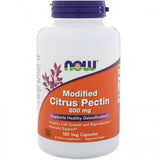 Modified Citrus Pectin 800mg, 180 veg caps - Now Foods - welzo