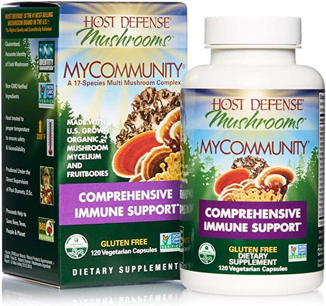 MyCommunityÂ® Immune Support Formula - 120 vegcaps - Host Defense - welzo