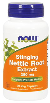 Nettle Root Extract Stinging 250 mg 90 Vcaps - Now Foods - welzo