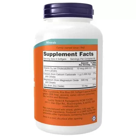 Now Foods Calcium & Magnesium Softgels