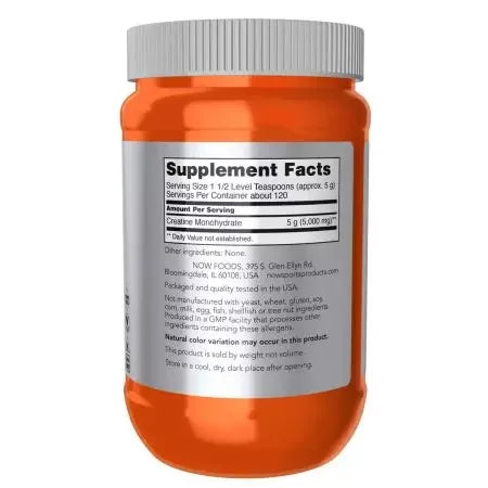 Now Foods Creatine Monohydrate Powder