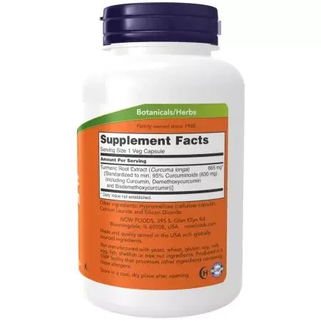 Now Foods Curcumin Veg Capsules