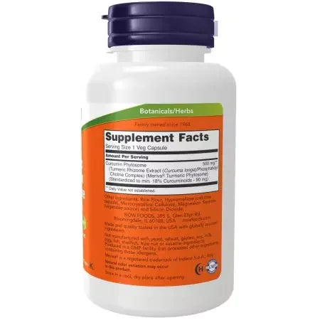 Now Foods Curcumin Phytosome 60 Veg Capsules