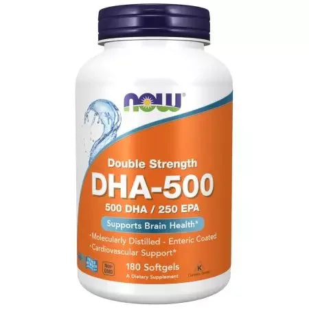 Now Foods DHA 500mg Softgels