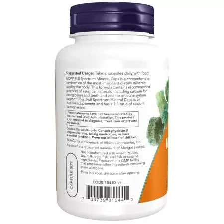 Now Foods Full Spectrum Mineral Caps Veg Capsules