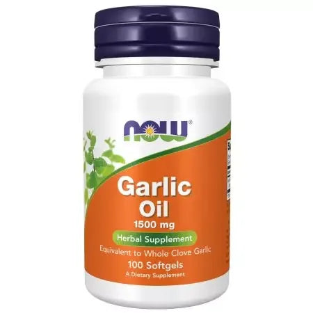 Now Foods Garlic Oil 1500mg Softgels