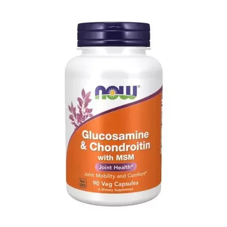 Now Foods Glucosamine & Chondroitin with MSM Veg Capsules