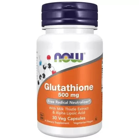 Now Foods Glutathione 500 mg Veg Capsules