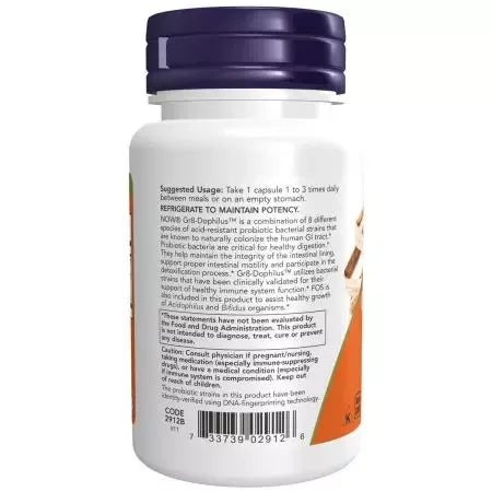 Now Foods Gr8Dophilus Veg Capsules