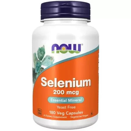 Now Foods Selenium 200 mcg Veg Capsules