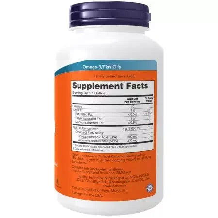 Now Foods Ultra Omega3 Fish Oil Softgels