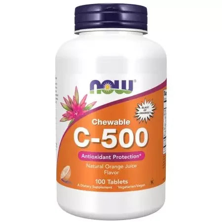 Now Foods Vitamin C500 100 Chewable Lozenges
