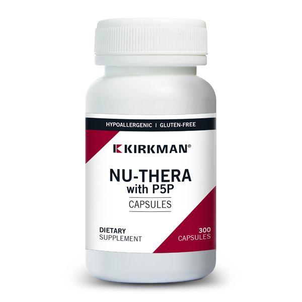 Nu-Thera with 50 mg P-5-P, 300 Capsules, Kirkman Labs - SOI** - welzo