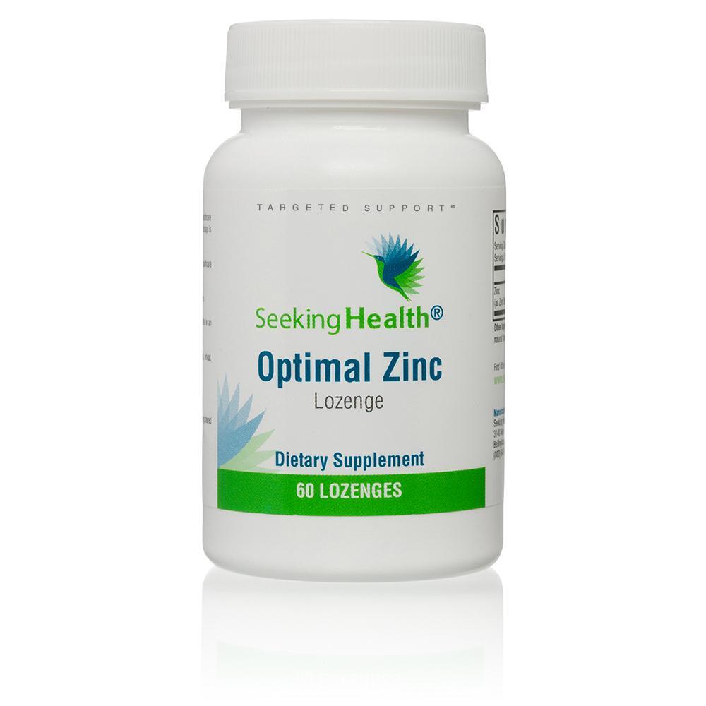 Optimal Zinc - 60 Lozenges - Seeking Health - welzo