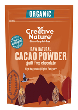 Organic Cacao Powder, 200g - Creative Nature - welzo