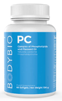 PC (Phosphatidyl Choline) 1300mg, 60 Softgels - BodyBio - welzo