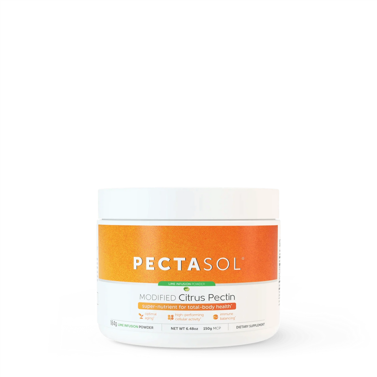 PectaSol-C (Modified Citrus Pectin) Lime Infusion, 184g Powder - ecoNugenics - welzo