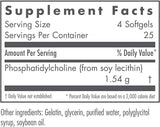 Phosphatidyl Choline 100 gels - Nutricology / Allergy Research Group - welzo