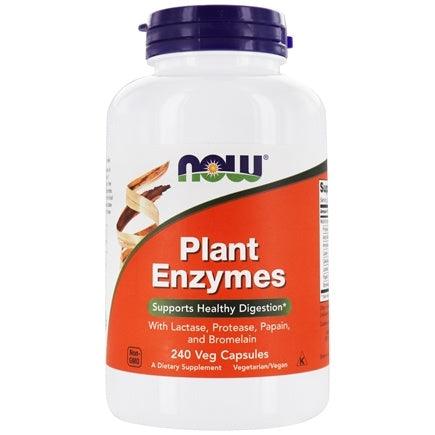 Plant Enzymes, 240 Veg Capsules - Now Foods - welzo