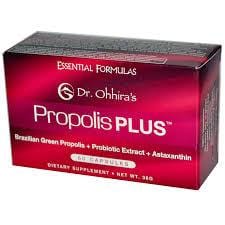 Propolis Plus (Brazilian Green Propolis) - 60 Caps - Dr. Ohhira's - welzo