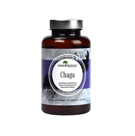 Pure Chaga 90 Capsules - Aloha Medicinals - welzo