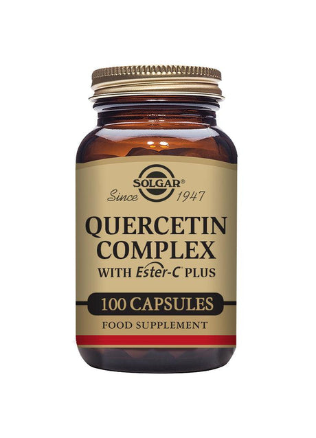 Quercetin Complex With Ester-C Plus, 100 Capsules - Solgar - welzo