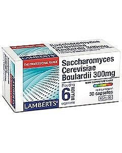 Saccharomyces Cerevisiae Boulardii 300mg - 30 Capsules - Lamberts - welzo