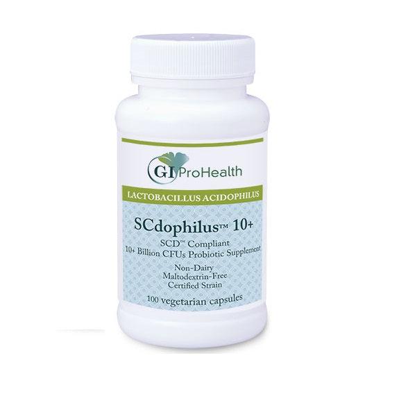 Scdophilus 10+, 100 capsules - GI ProHealth - welzo