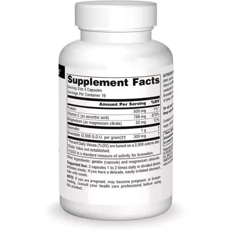 Source Naturals Activated Quercetin 50 Capsules