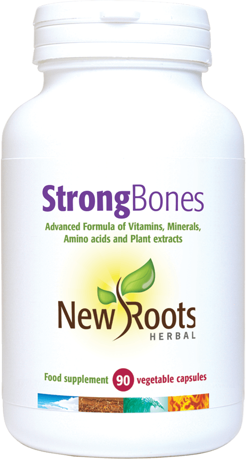 Strong Bones (90 capsules) - New Roots Herbals - welzo