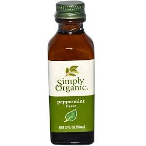 Sunflower Oil & Peppermint Oil (Peppermint flavour) 2 fl oz - Simply Organic - welzo