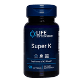 Super K (vitamin K2) with Advanced K2 Complex - 90 Softgels - Life Extension - welzo