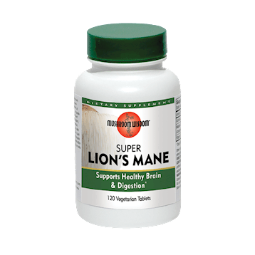 Super Lion's Mane, 120 Tablets - Mushroom Wisdom - welzo