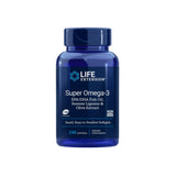 Super Omega-3, EPA/DHA with Sesame Lignans Olive Fruit Extract, 240 Softgels - Life Extension - welzo