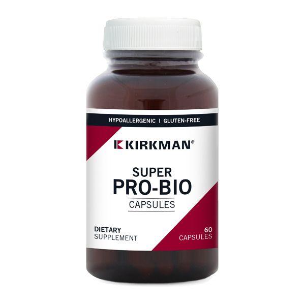 Super Pro-Bio 75 Billion CFU, Bio-Max Series, 60 Capsules - Kirkman Laboratories - welzo