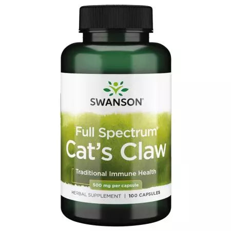 Swanson Full Spectrum Cat's Claw 500mg Capsules