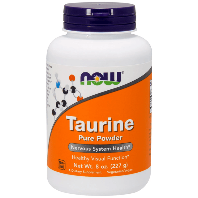 Taurine Pure Powder 227g - Now Foods - welzo