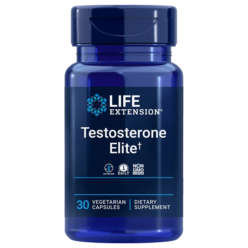 Testosterone Elite, 30 capsules - Life Extension - welzo